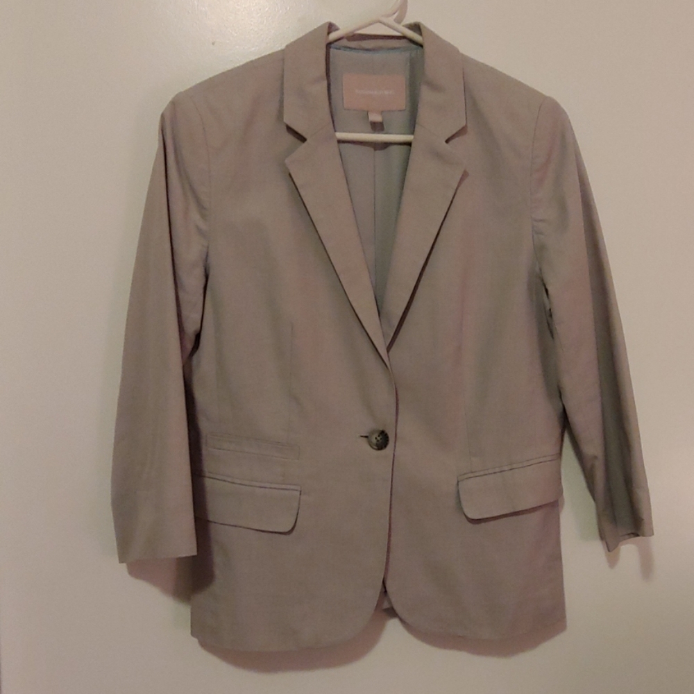 Banana Republic, light grey blazer, sz 10